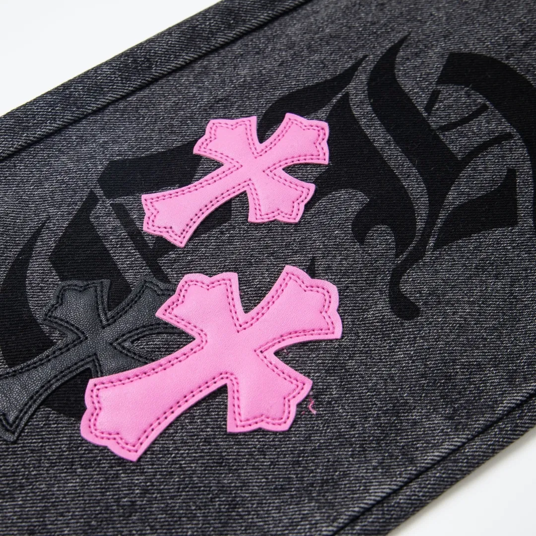 CH Cross Patch Jeans - CH0130 - Image 15