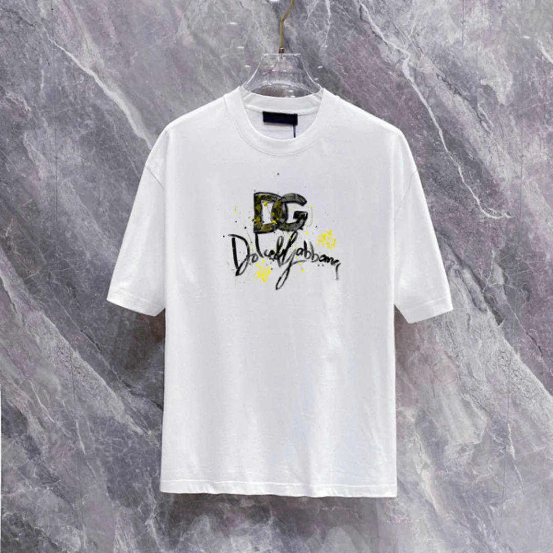 DG Logo-Print Cotton T-Shirt - DG0007 - Image 2