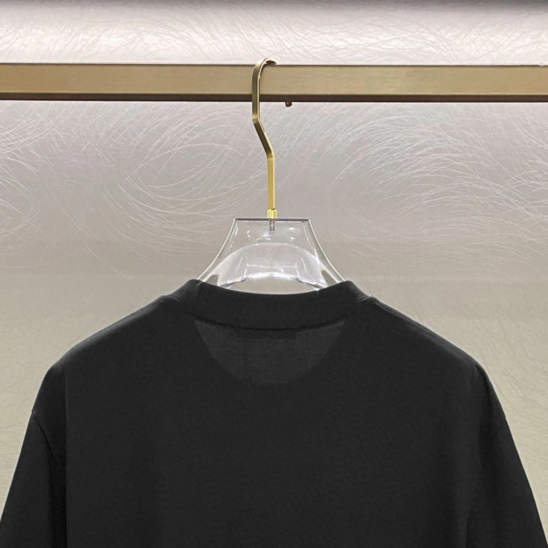 FD Logo-Print Cotton T-Shirt - FD0013 - Image 7