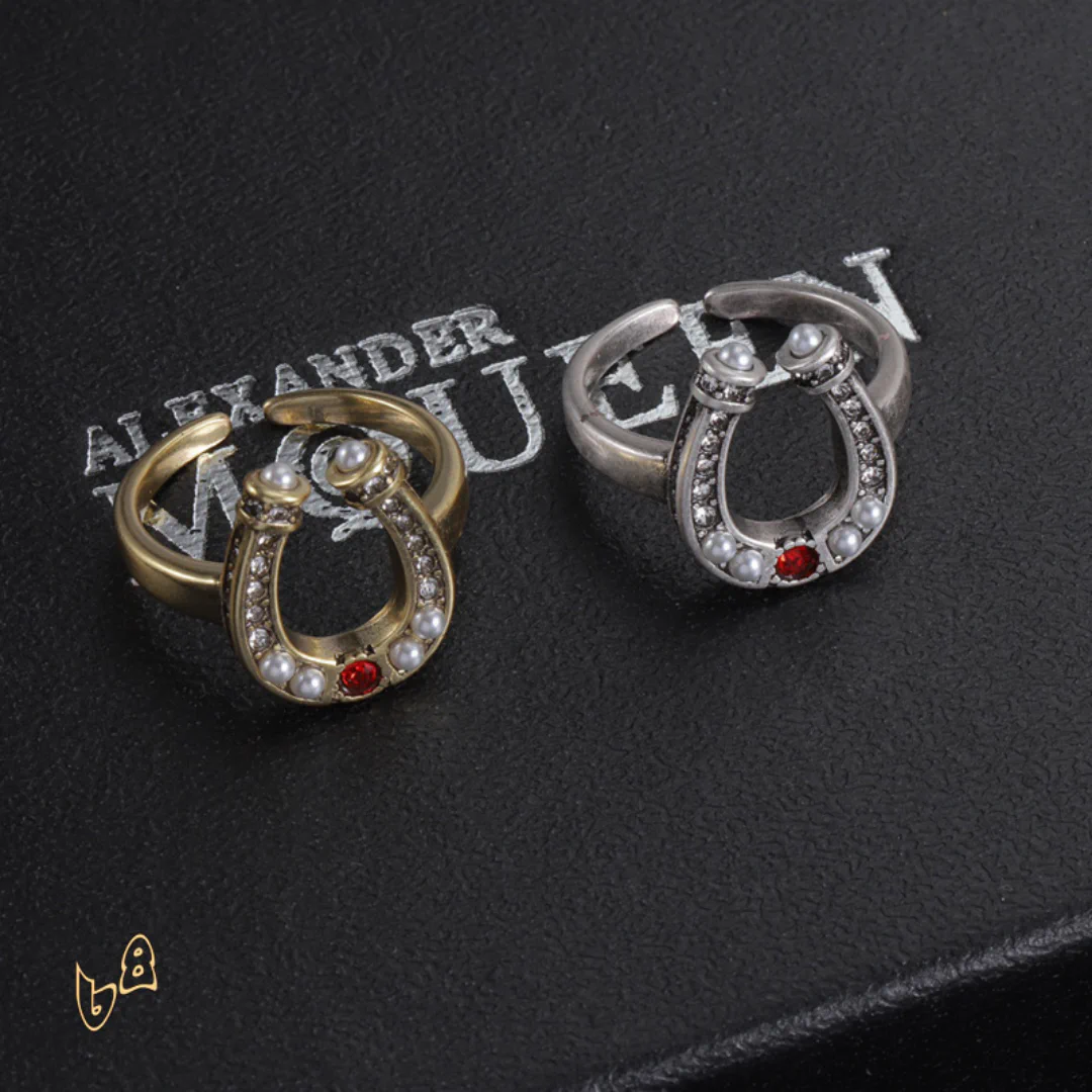 McQueen Horseshoe Ring - MCQ0014 - Image 3