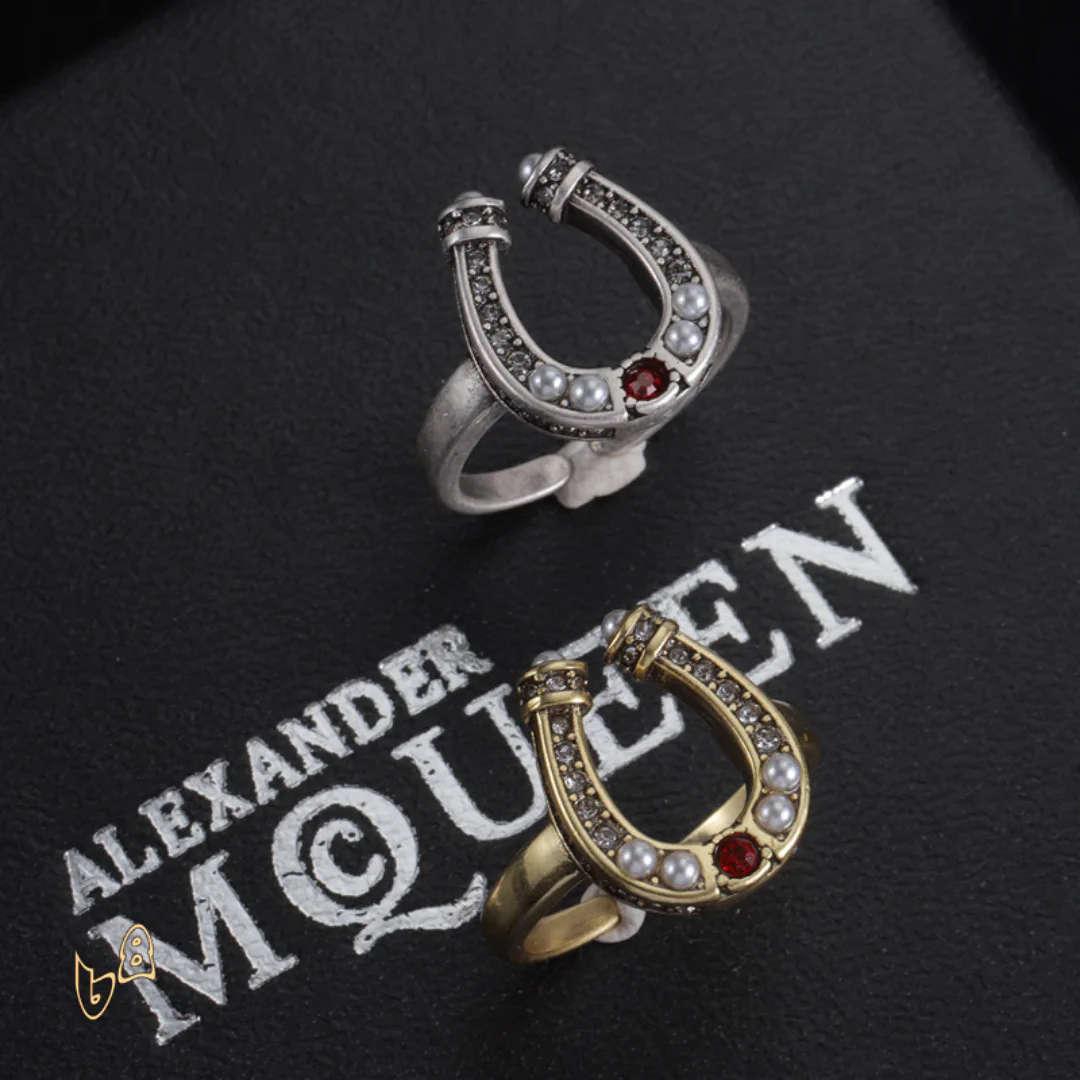 McQueen Horseshoe Ring - MCQ0014 - Image 2