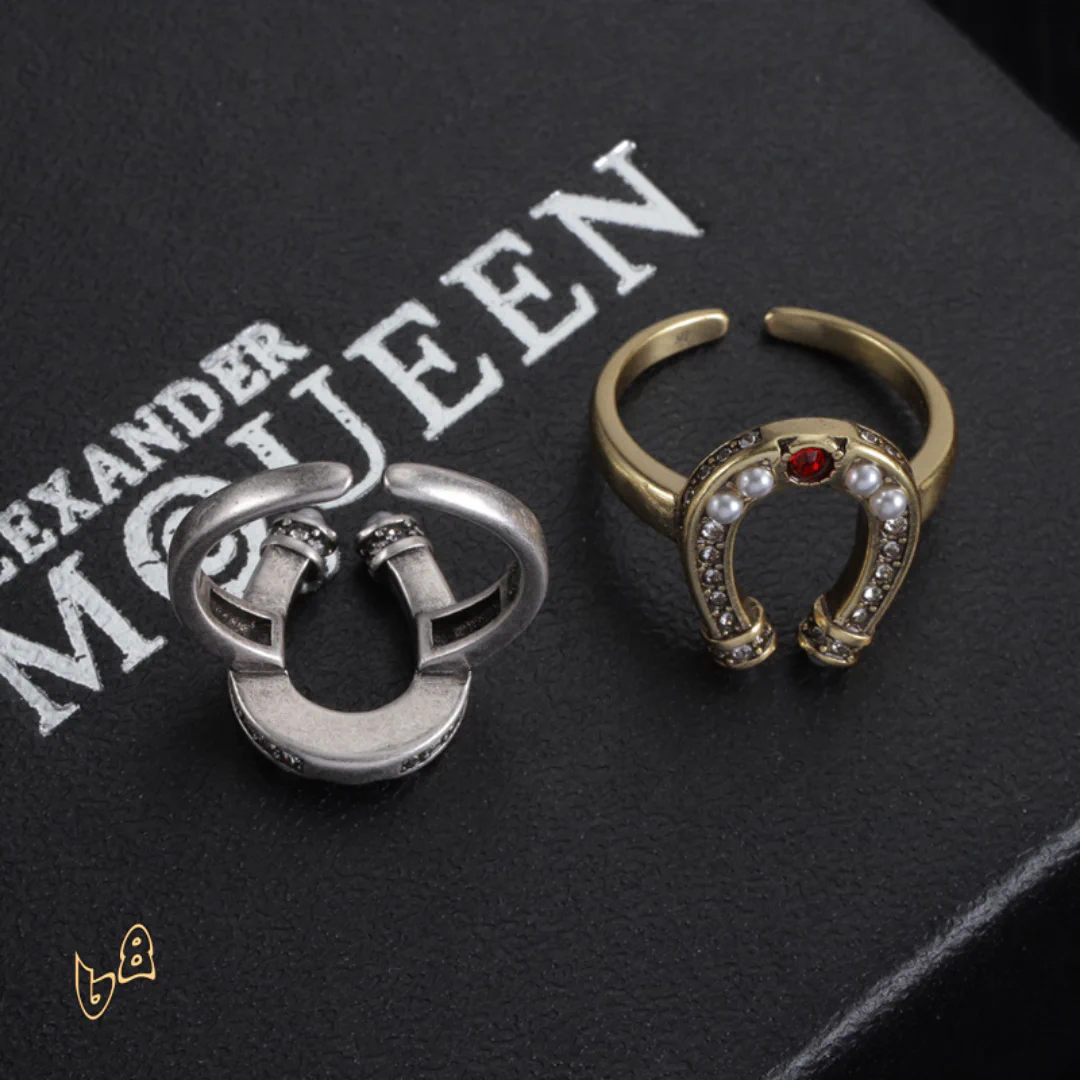 McQueen Horseshoe Ring - MCQ0014 - Image 4