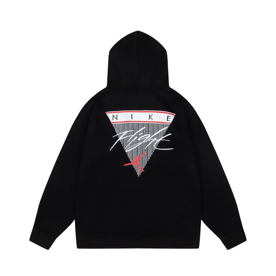 JD Logo Printed Hoodie - JD0027 - Image 4