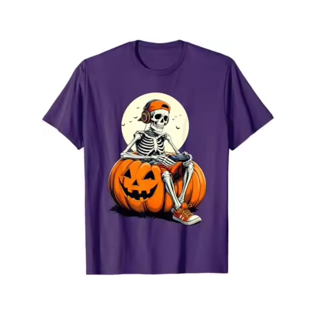 Halloween Graphic Printed T-Shirts - HLW0003 - Image 2