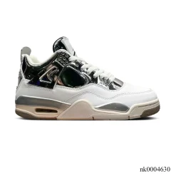 J Balvin x AJ 4 Rayo Shoes Sneakers - nk0004630