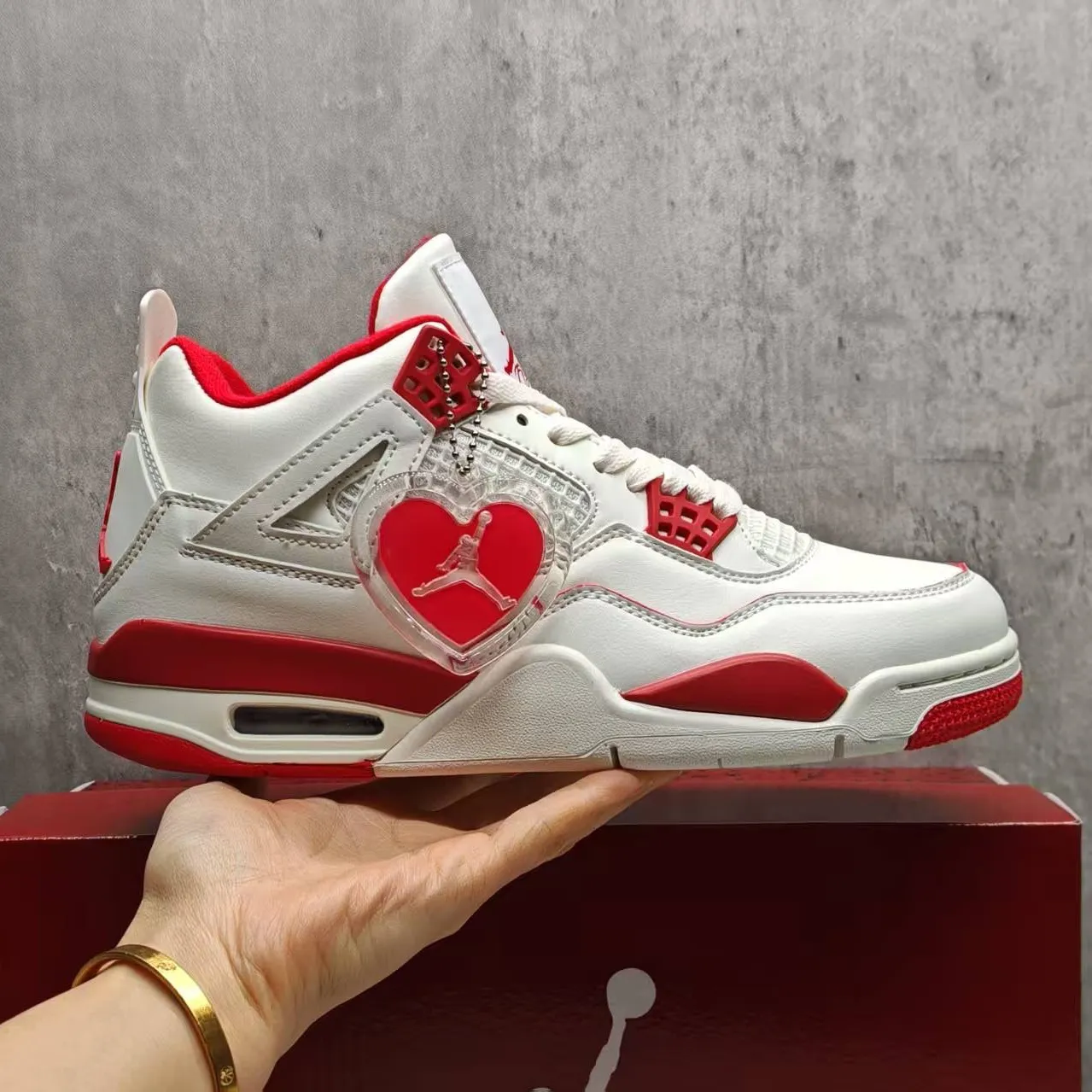 AJ 4 Sierra Red Shoes Sneakers - nk0004667 - Image 10