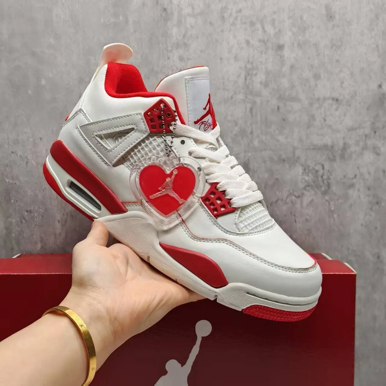 AJ 4 Sierra Red Shoes Sneakers - nk0004667 - Image 11