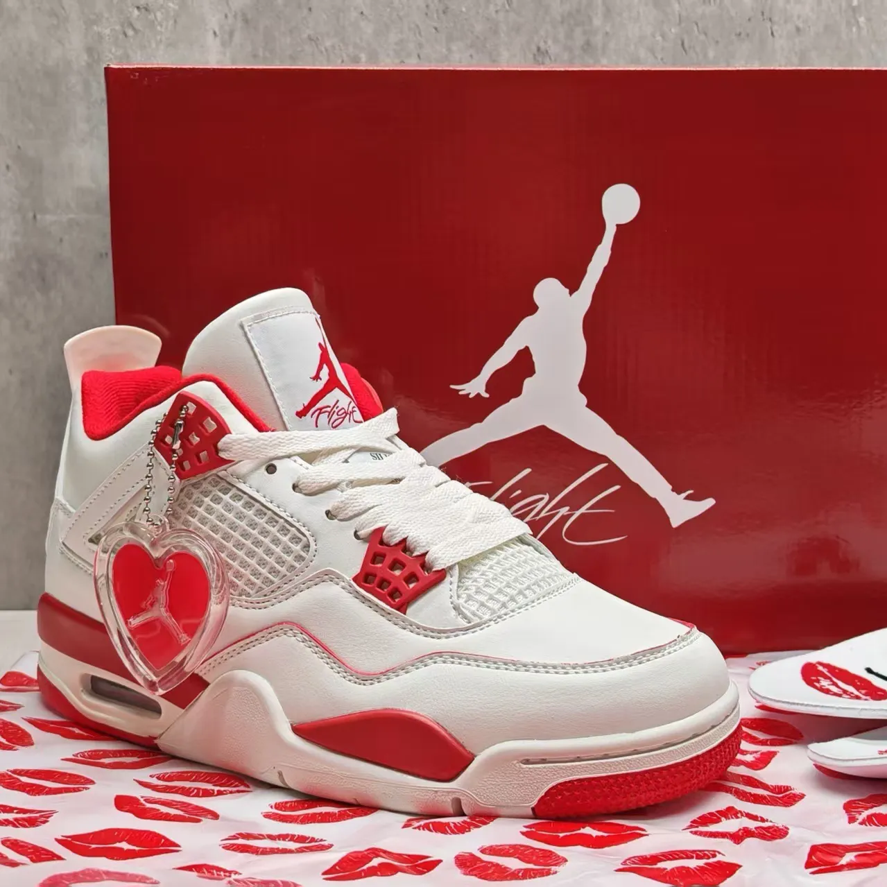 AJ 4 Sierra Red Shoes Sneakers - nk0004667 - Image 14