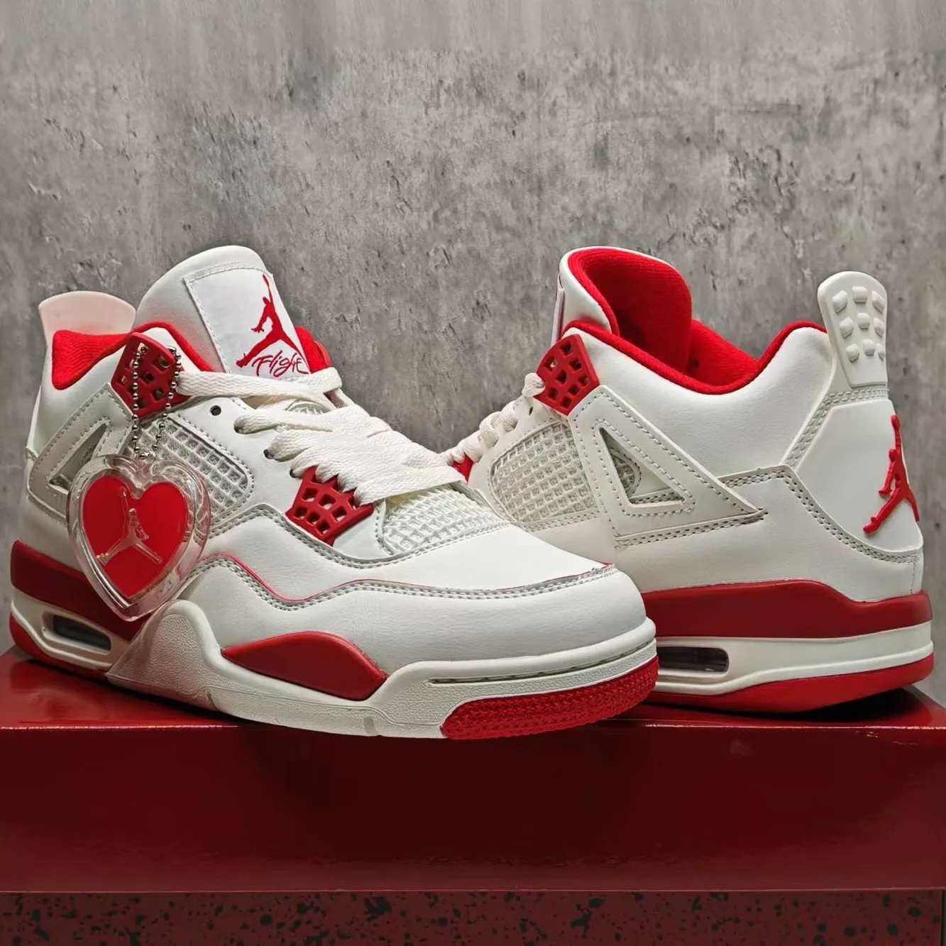 AJ 4 Sierra Red Shoes Sneakers - nk0004667 - Image 5