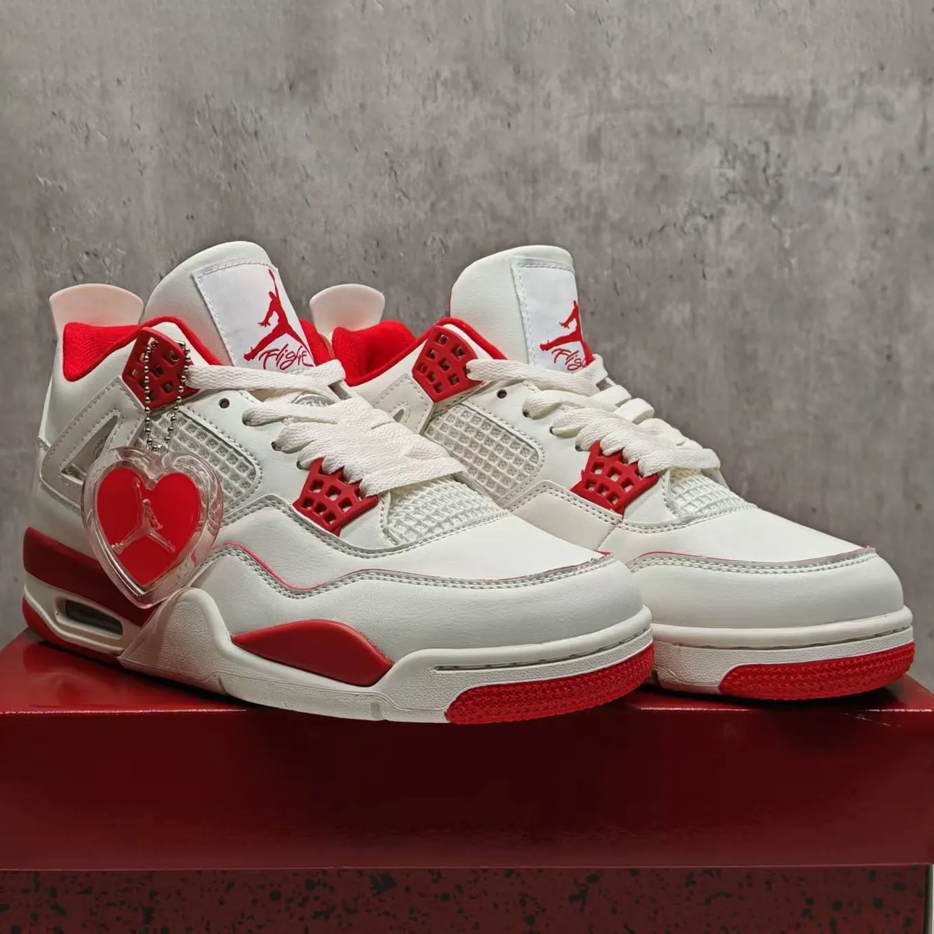 AJ 4 Sierra Red Shoes Sneakers - nk0004667 - Image 6