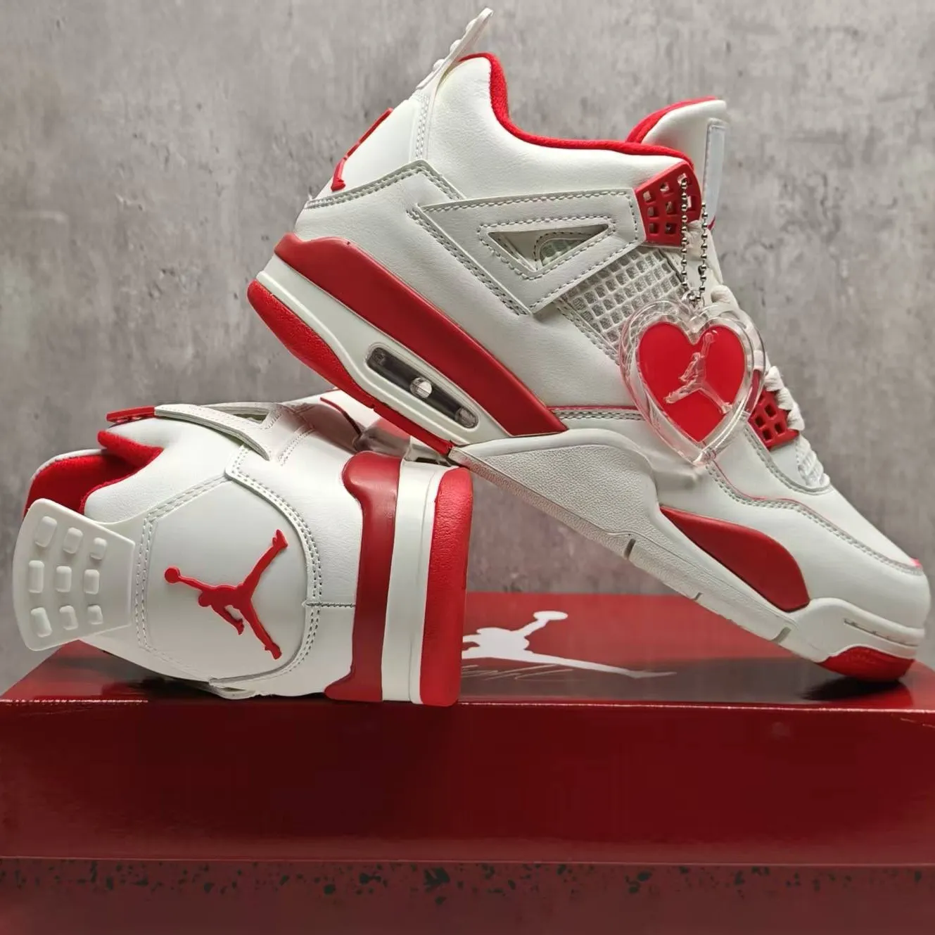 AJ 4 Sierra Red Shoes Sneakers - nk0004667 - Image 8