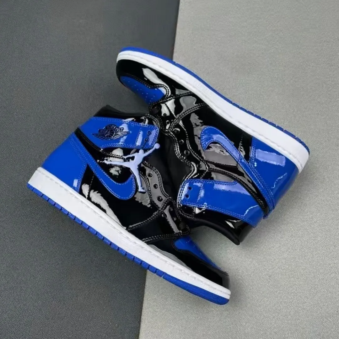 AJ 1 High OG Patent Royal Blue Shoes Sneakers – nk0004694 - Image 8