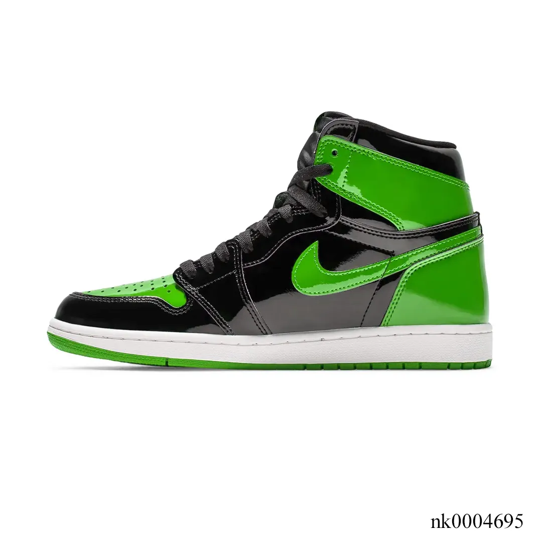 AJ 1 High OG Patent Green Shoes Sneakers – nk0004695 - Image 2