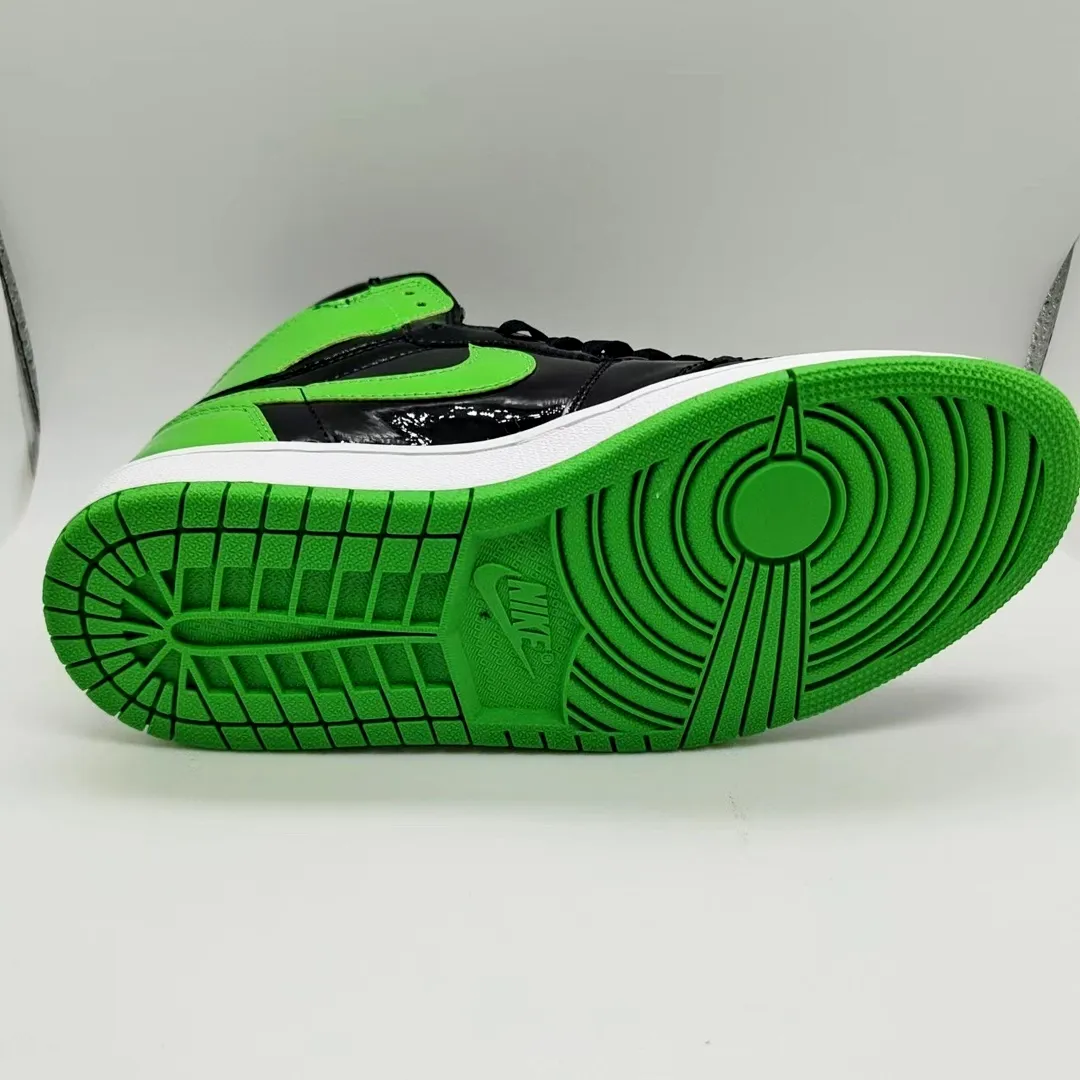 AJ 1 High OG Patent Green Shoes Sneakers – nk0004695 - Image 6
