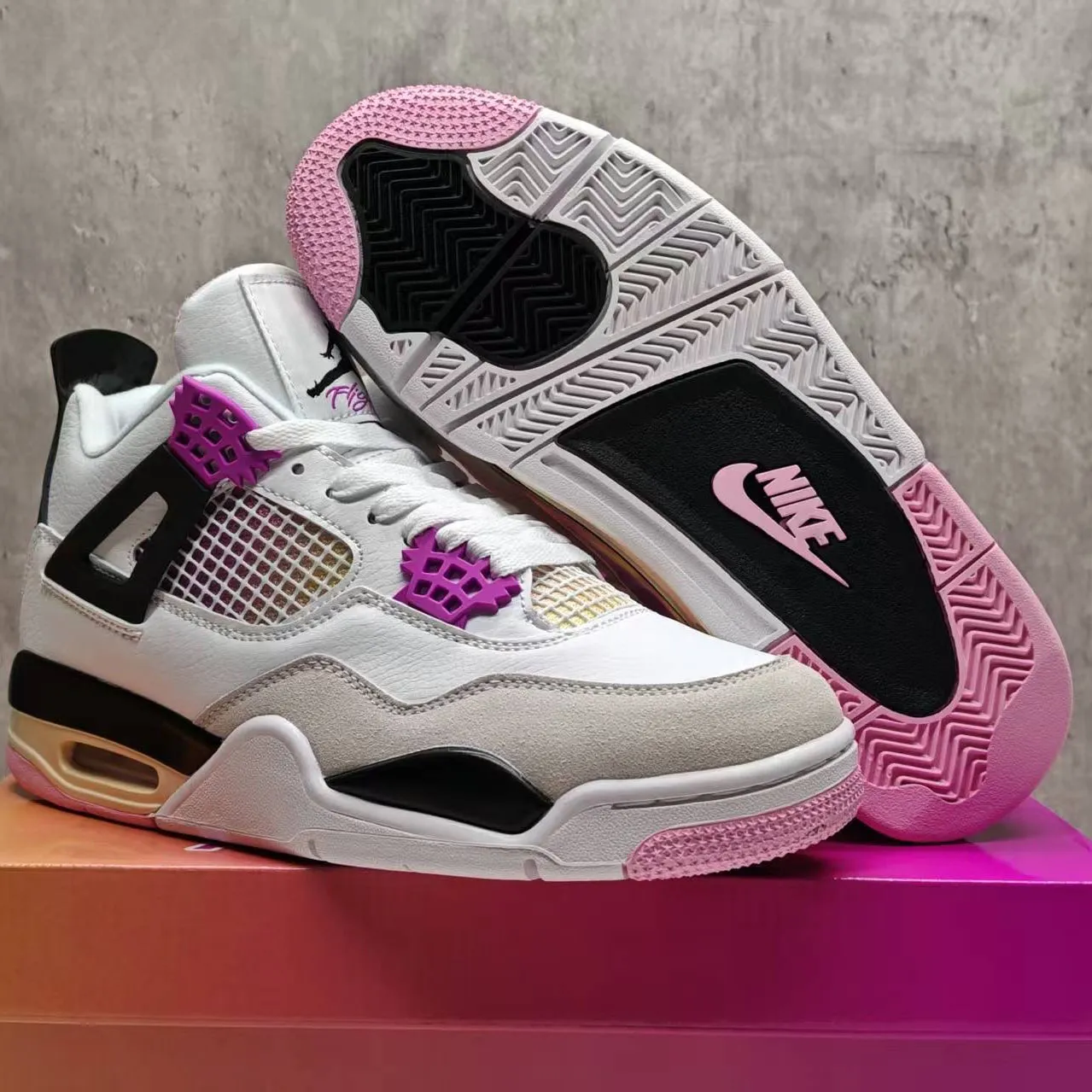 AJ 4 Comic Shoes Sneakers - nk0004726 - Image 9
