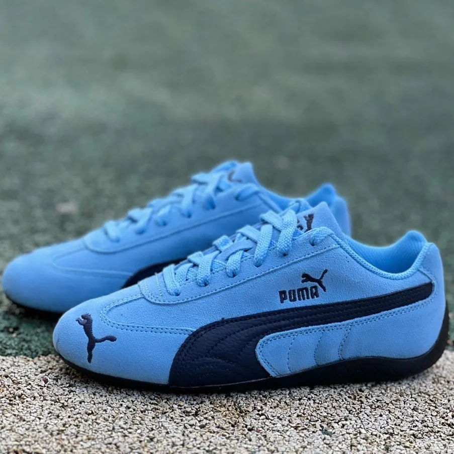 PM Speedcat Archive Light Blue Club Navy Shoes Sneakers - pm0000011 - Image 7