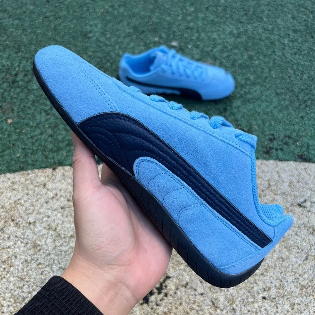 PM Speedcat Archive Light Blue Club Navy Shoes Sneakers - pm0000011 - Image 4