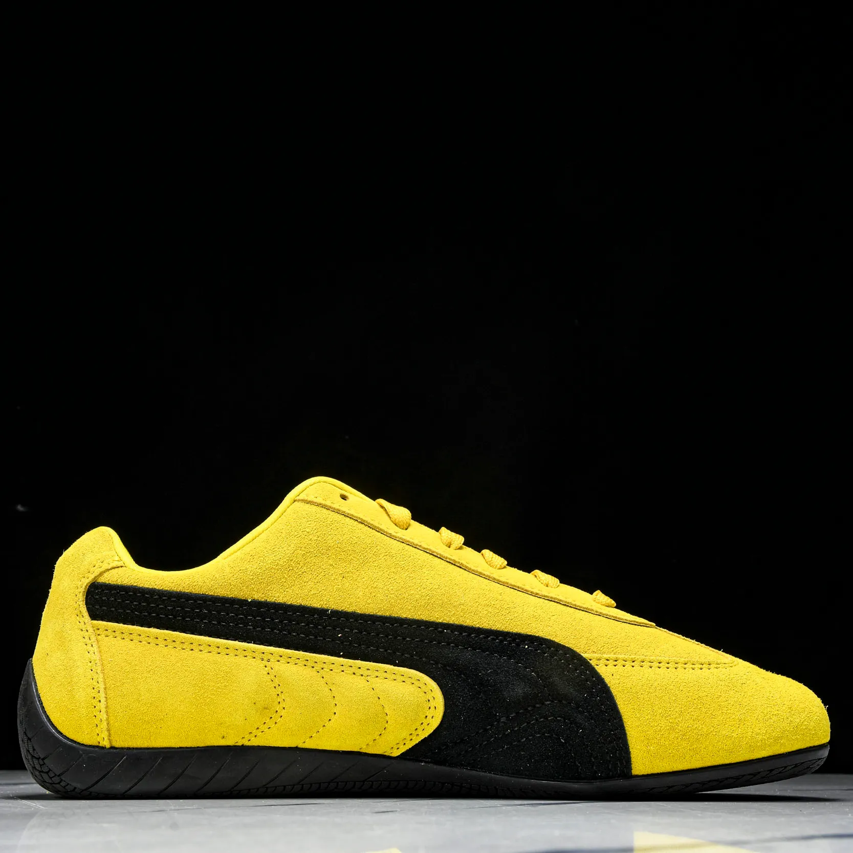 PM Speedcat OG Pelé Yellow Black Shoes Sneakers - pm0000016 - Image 3