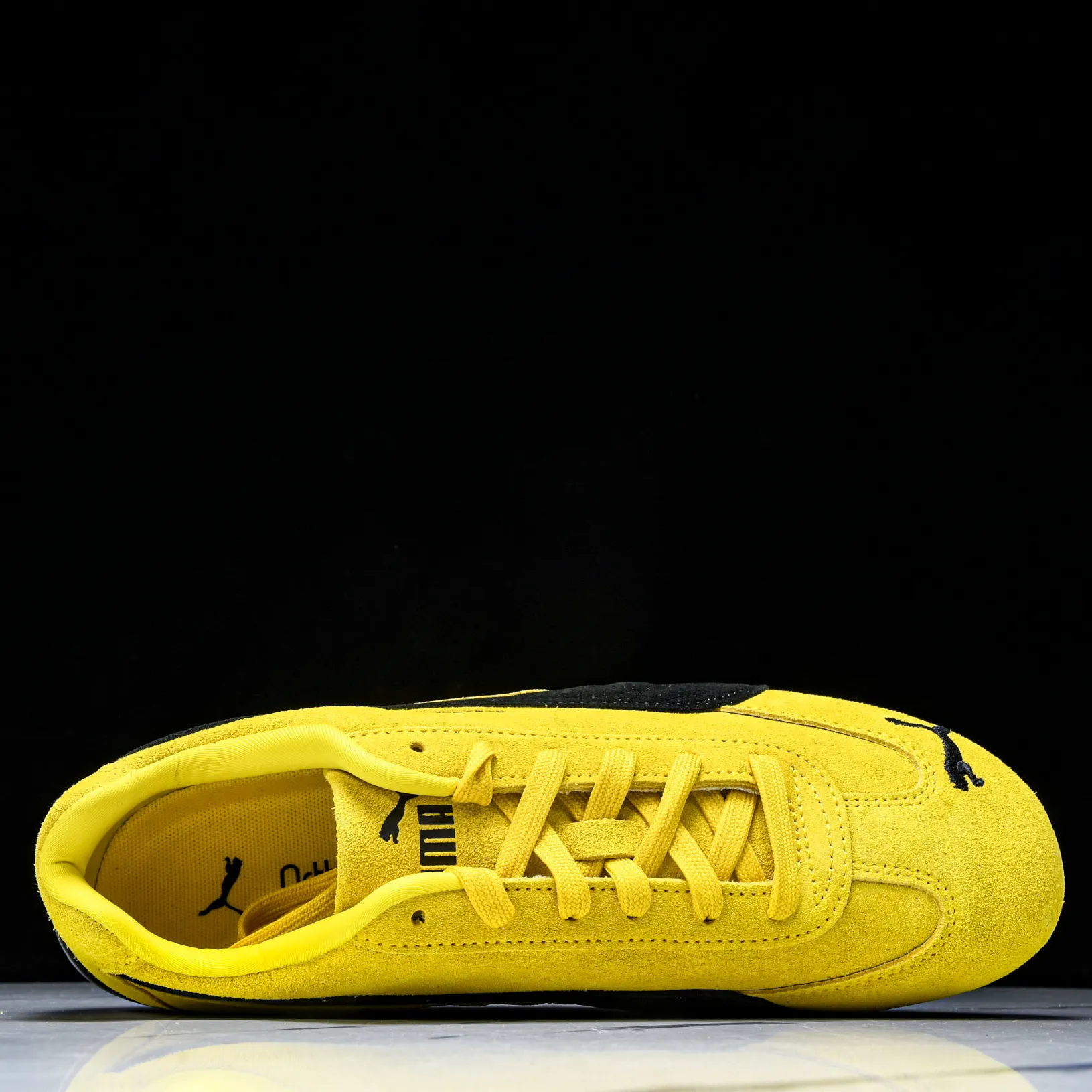 PM Speedcat OG Pelé Yellow Black Shoes Sneakers - pm0000016 - Image 8