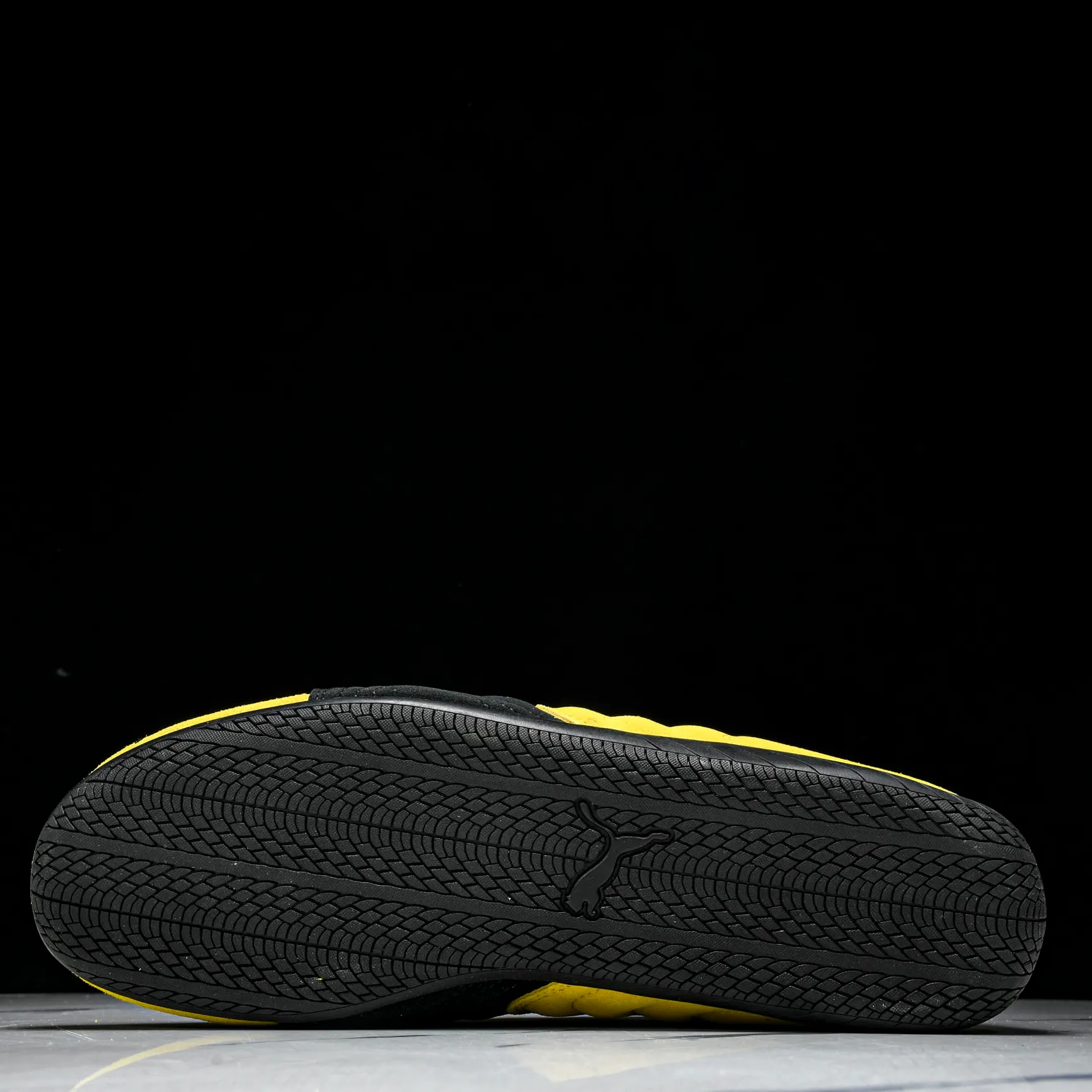 PM Speedcat OG Pelé Yellow Black Shoes Sneakers - pm0000016 - Image 9