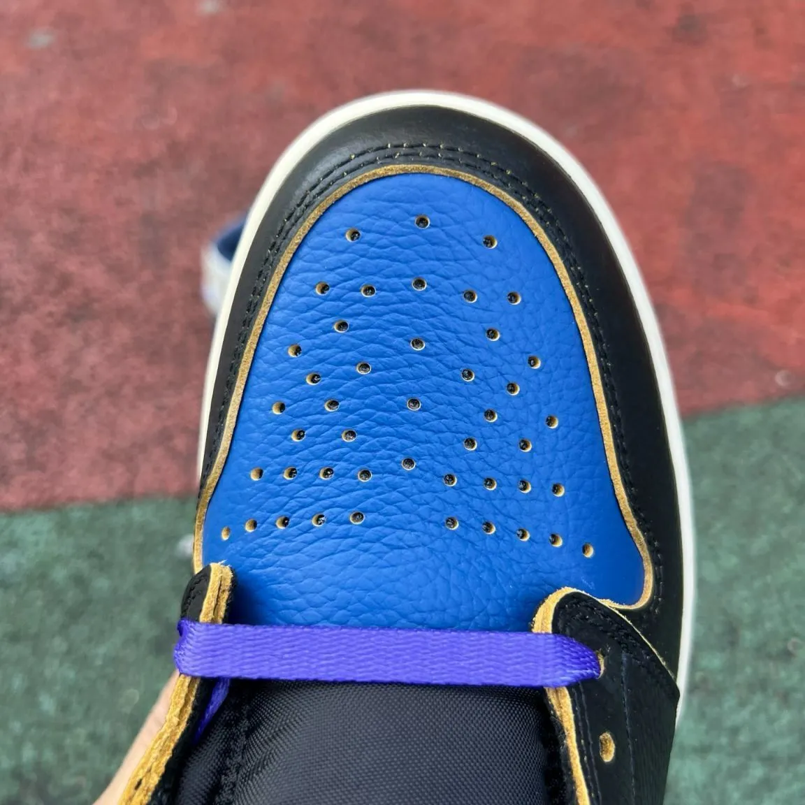 Fragment x Union LA x AJ 1 High OG Sport Royal Shoes Sneakers – nk0004748 - Image 8