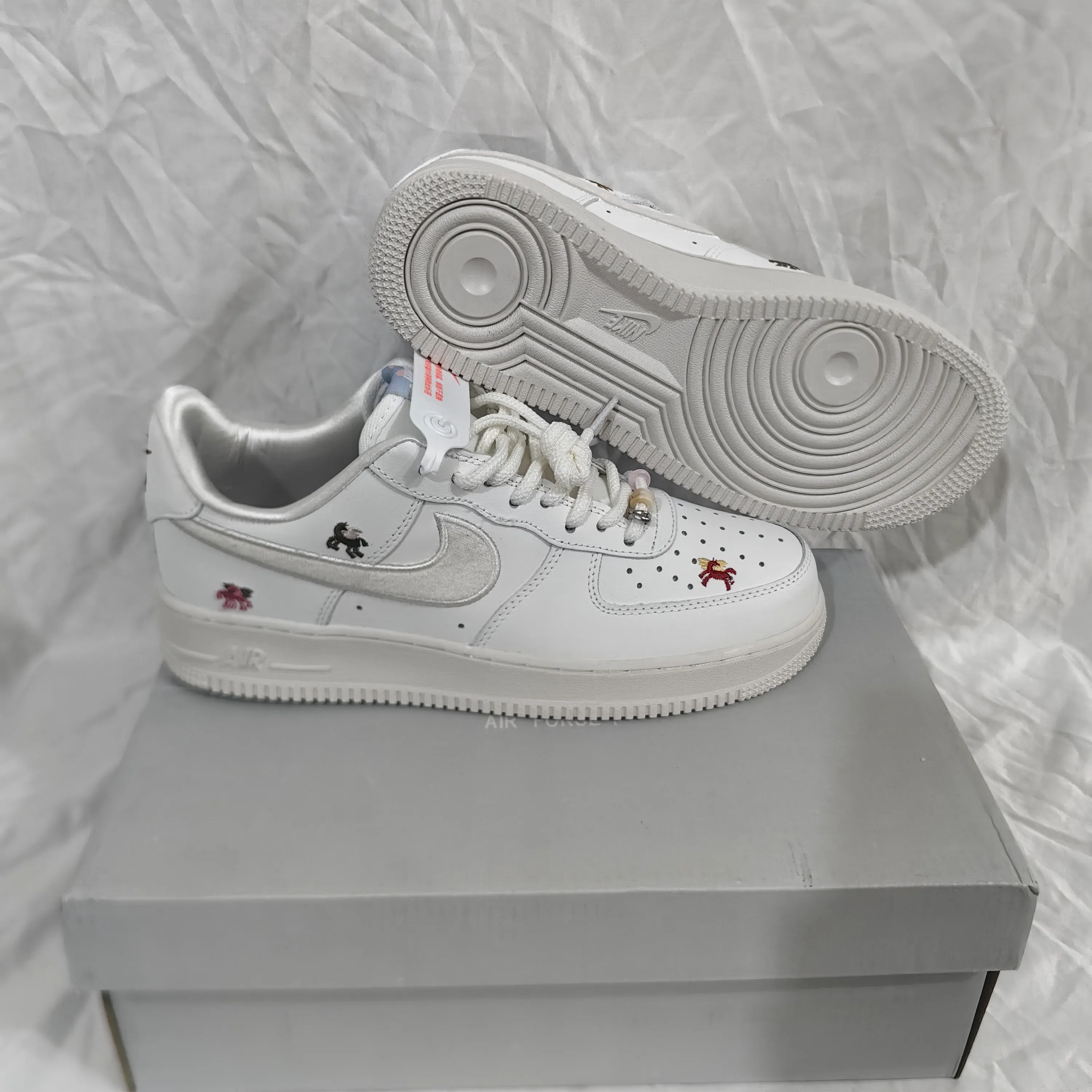 Air Force 1 Chenille Swoosh Year Of The Horse Shoes Sneaker - nk0004808 - Image 16