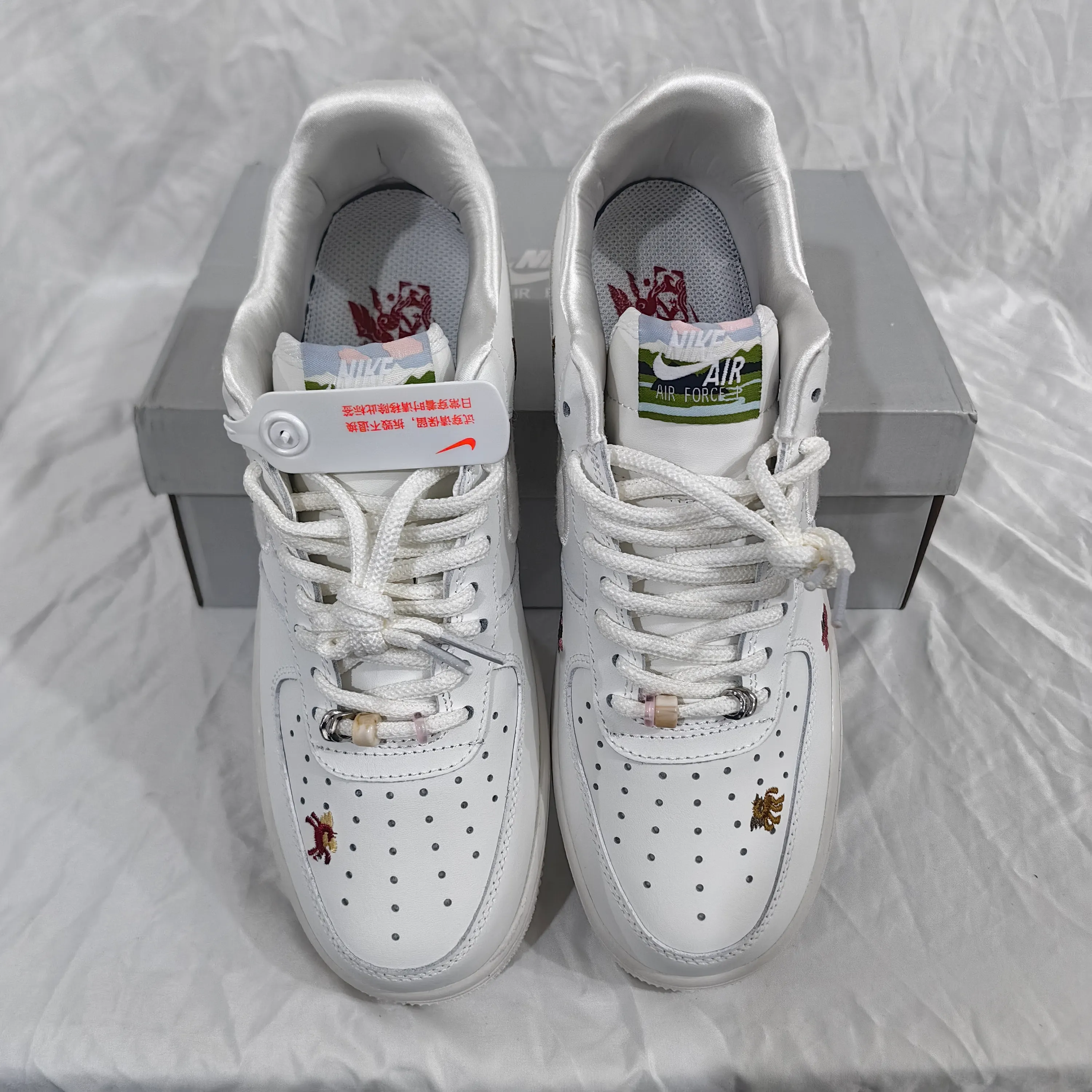 Air Force 1 Chenille Swoosh Year Of The Horse Shoes Sneaker - nk0004808 - Image 17
