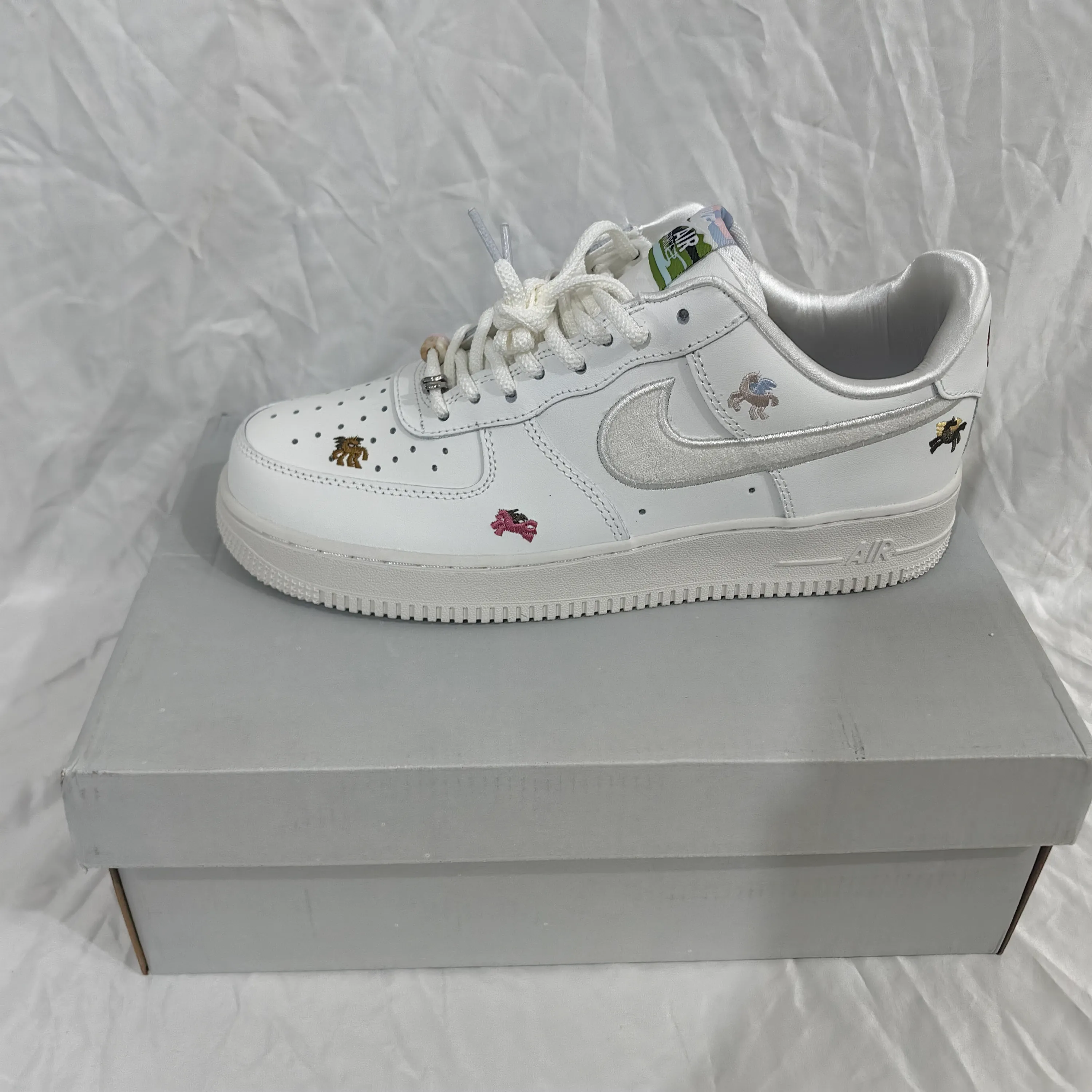 Air Force 1 Chenille Swoosh Year Of The Horse Shoes Sneaker - nk0004808 - Image 18
