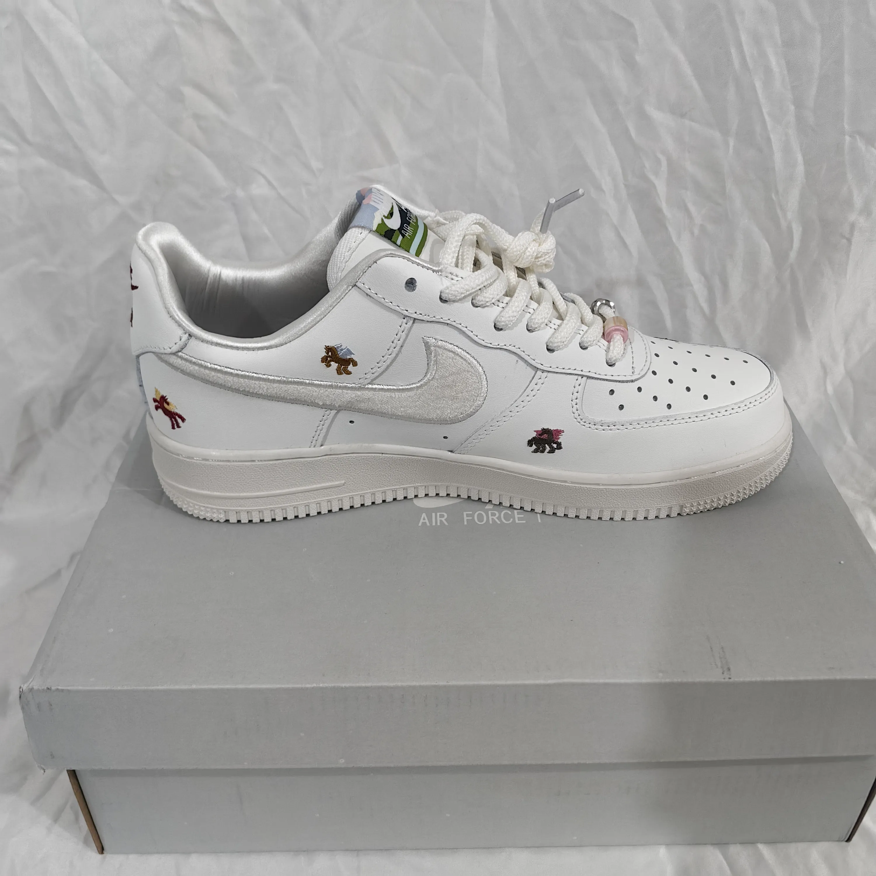 Air Force 1 Chenille Swoosh Year Of The Horse Shoes Sneaker - nk0004808 - Image 19