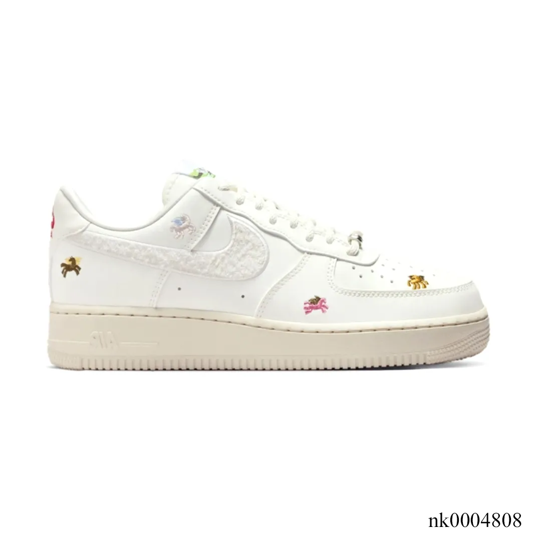 Air Force 1 Chenille Swoosh Year Of The Horse Shoes Sneaker - nk0004808