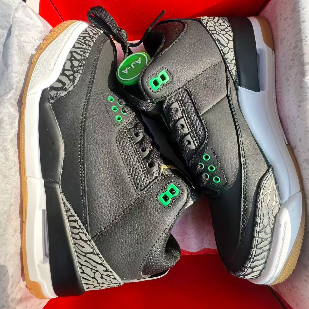 Teyana Taylor x AJ 3 A Rose From Harlem Shoes Sneakers – nk0004847 - Image 9
