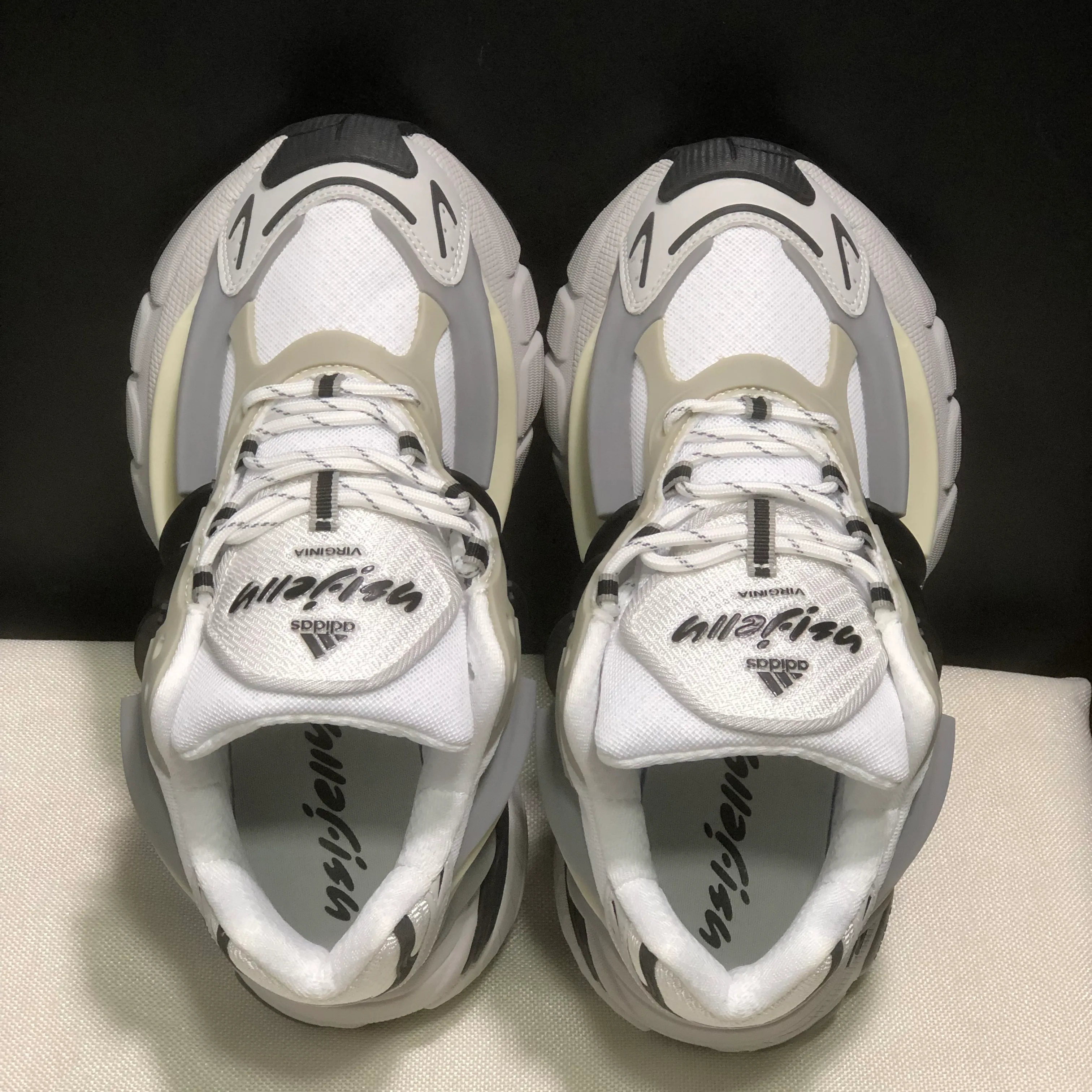 Pharrell x AD Adistar Jellyfish 'Solid Grey Black' Shoes Sneakers - nk0004963 - Image 8