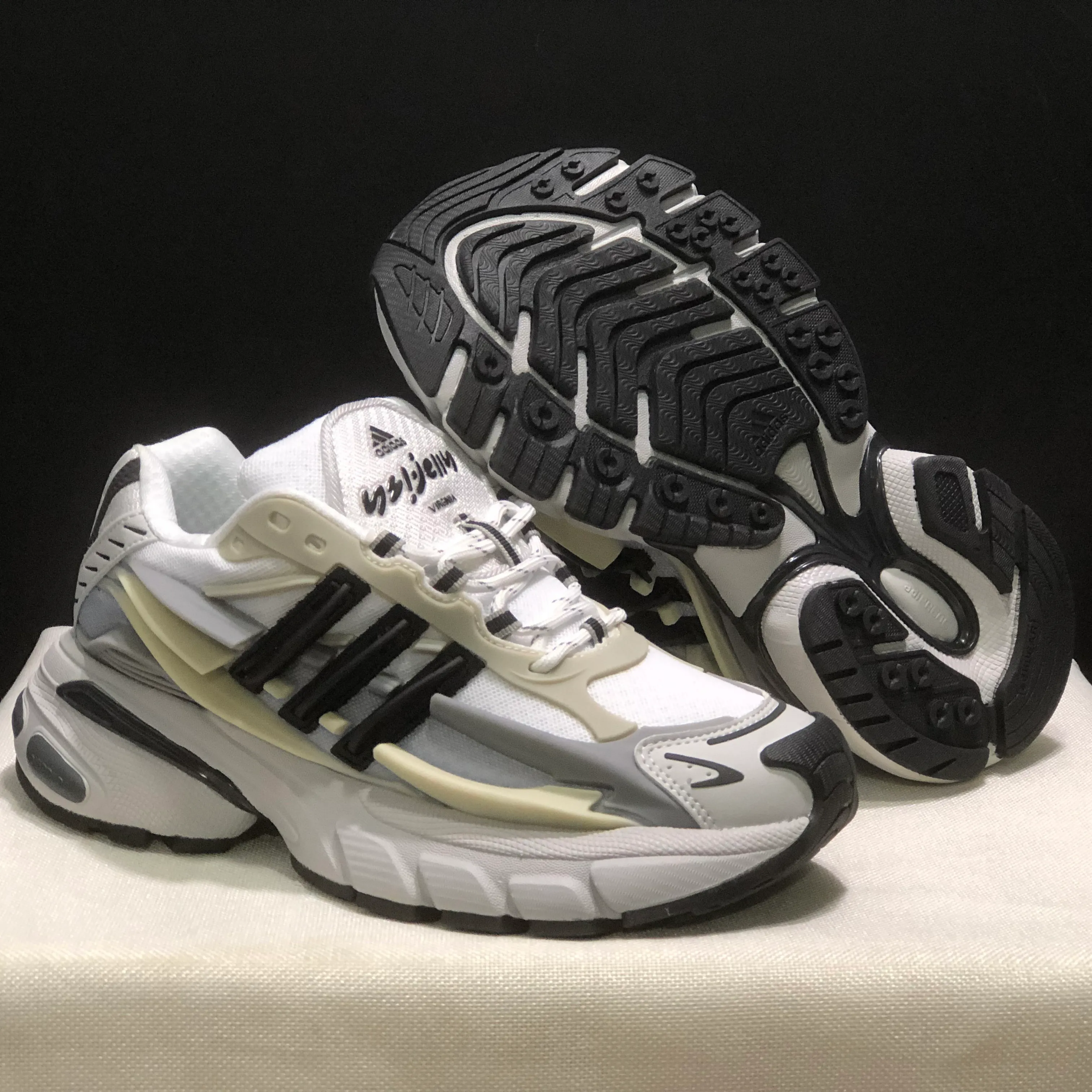 Pharrell x AD Adistar Jellyfish 'Solid Grey Black' Shoes Sneakers - nk0004963 - Image 9