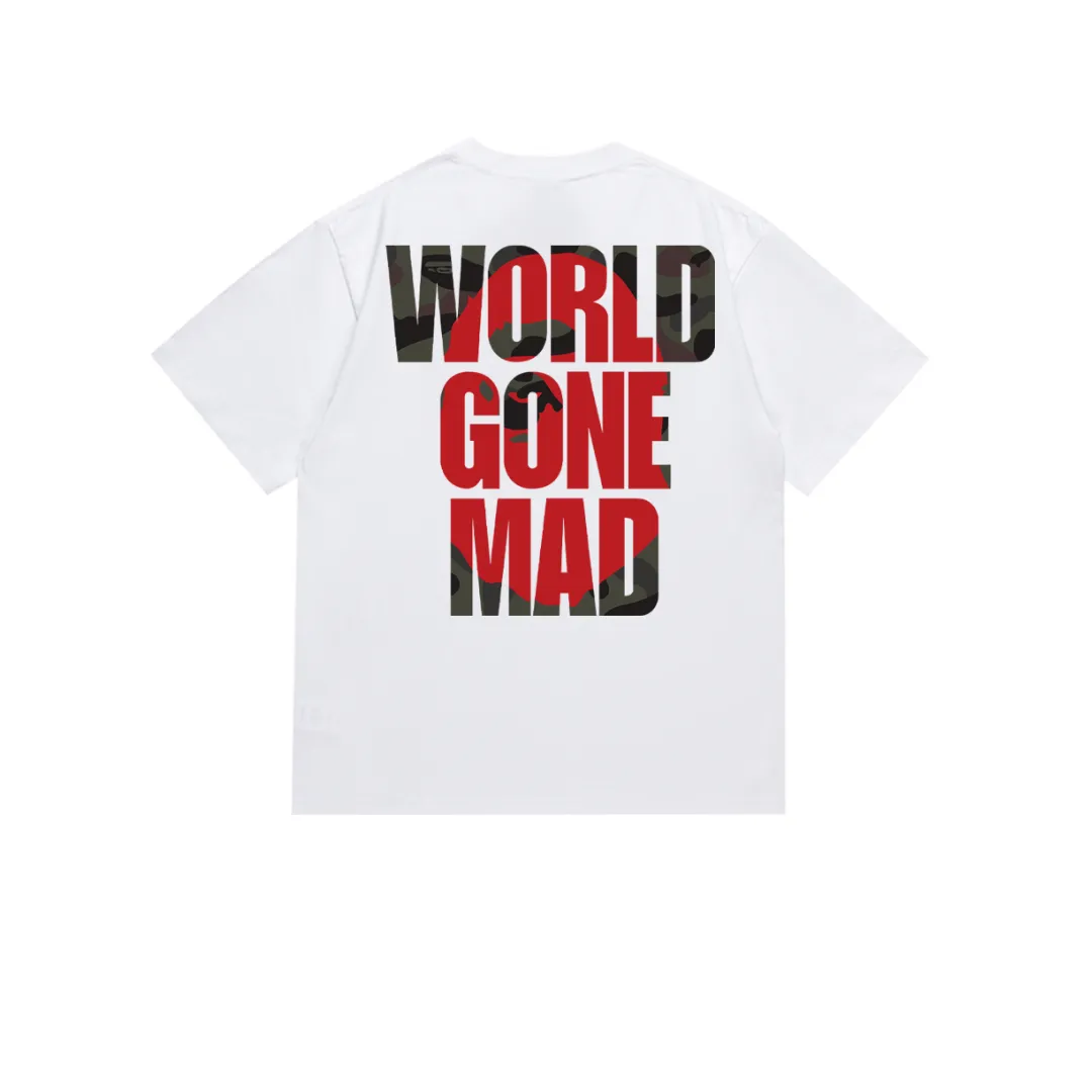 BAPE Streetwear Cotton T-Shirt - BAP0016 - Image 2