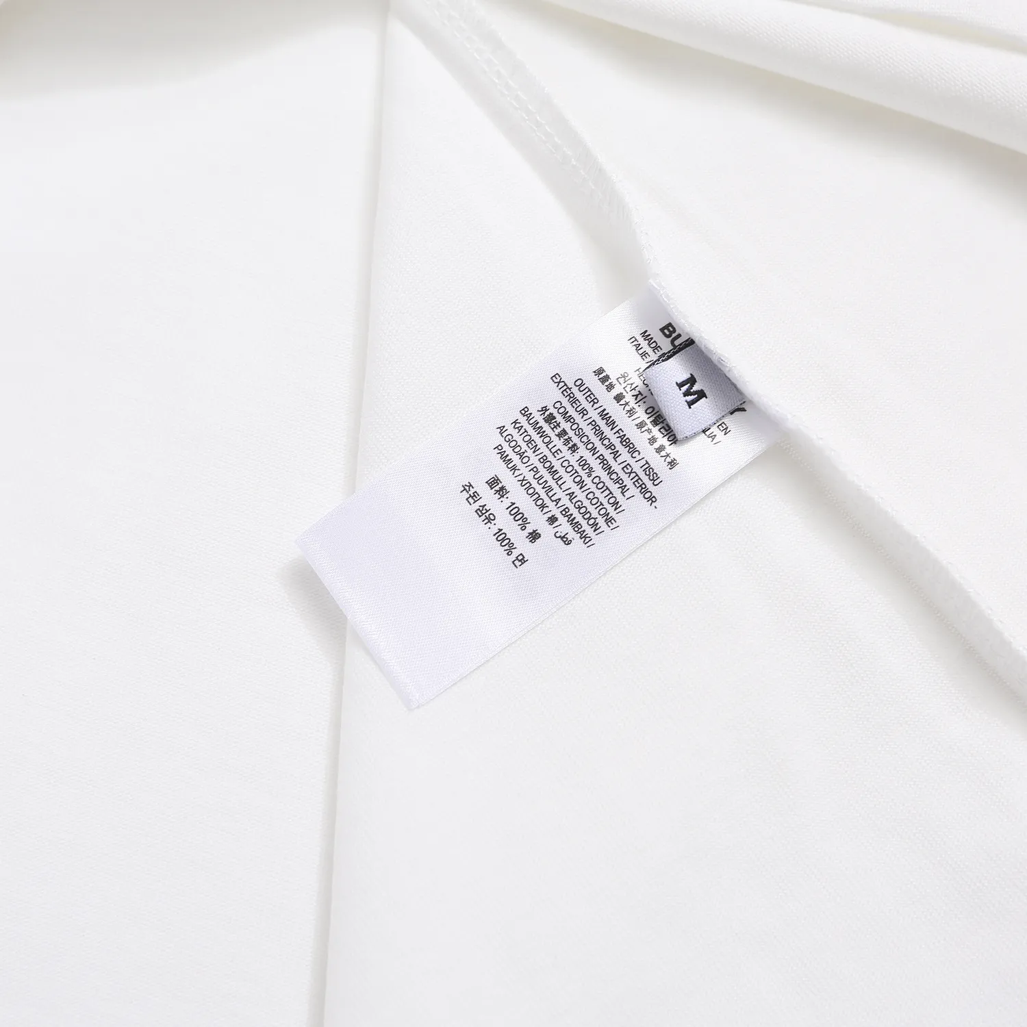 BUR Logo Printed Cotton T-Shirt - BUR0067 - Image 6