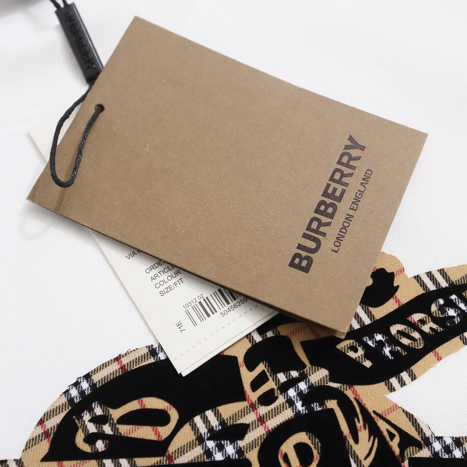 BUR Logo Printed Cotton T-Shirt - BUR0067 - Image 7