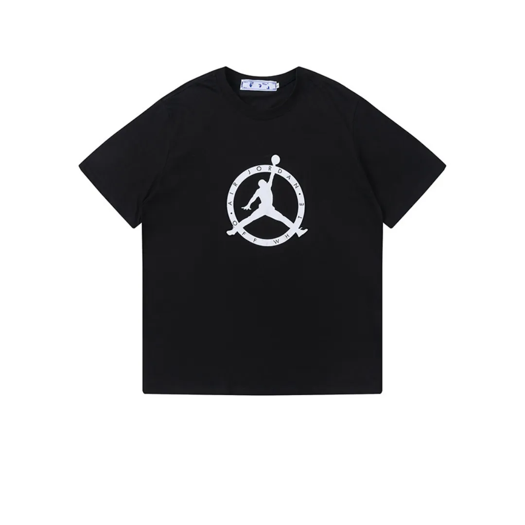 OW x Jordan Cotton T-Shirt - OW0010 - Image 3