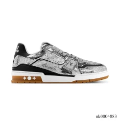 LV Trainer 54 Silver Shoes Sneakers – nk0004883