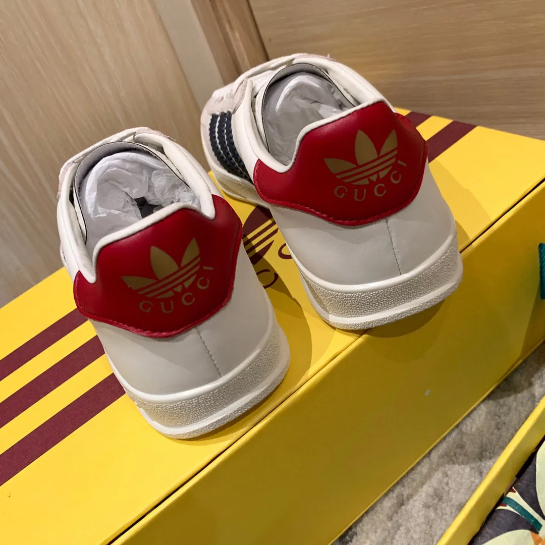 GG x AD Gazelle 'White' Shoes Sneakers – nk0004913 - Image 8