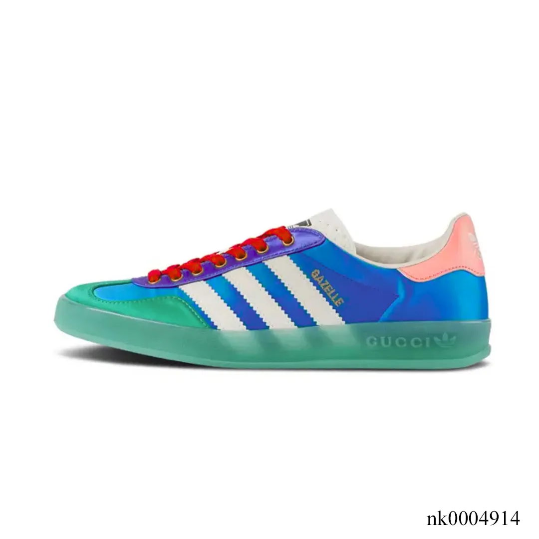 GG x AD Gazelle 'Light Blue Silk' Shoes Sneakers – nk0004914 - Image 2