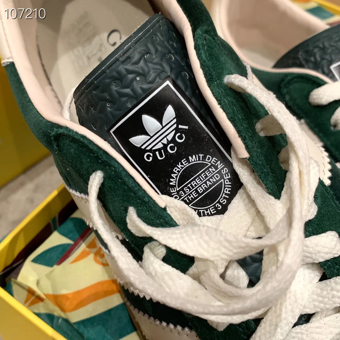 GG x AD Gazelle 'Light Blue Silk' Shoes Sneakers – nk0004915 - Image 9