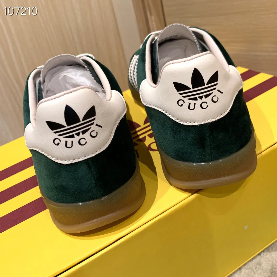 GG x AD Gazelle 'Light Blue Silk' Shoes Sneakers – nk0004915 - Image 8