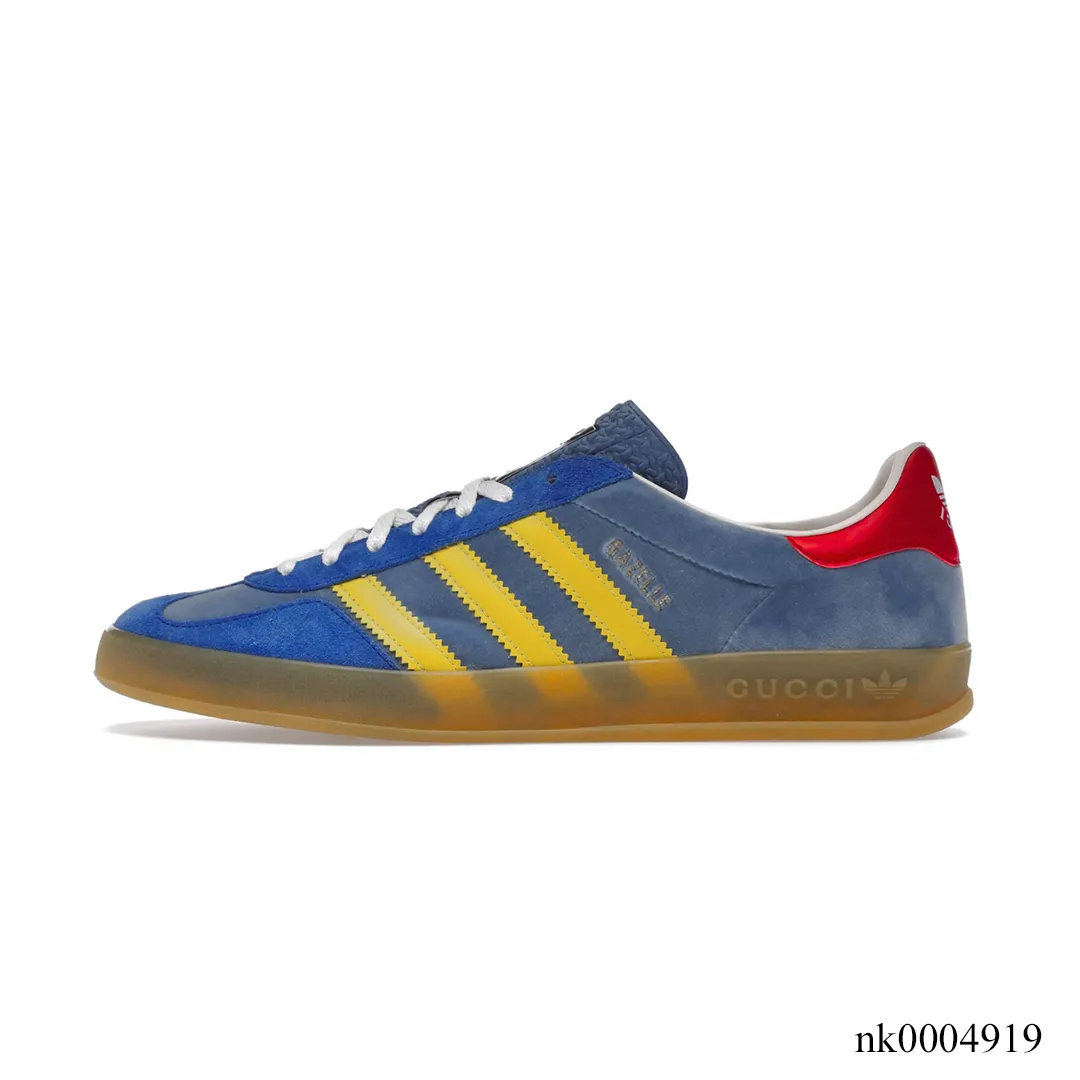 GG x AD Gazelle 'Light Blue Suede' Shoes Sneakers – nk0004919 - Image 2