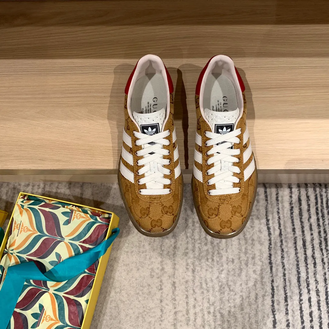 GG x AD Gazelle 'GG Monogram' Shoes Sneakers – nk0004921 - Image 6