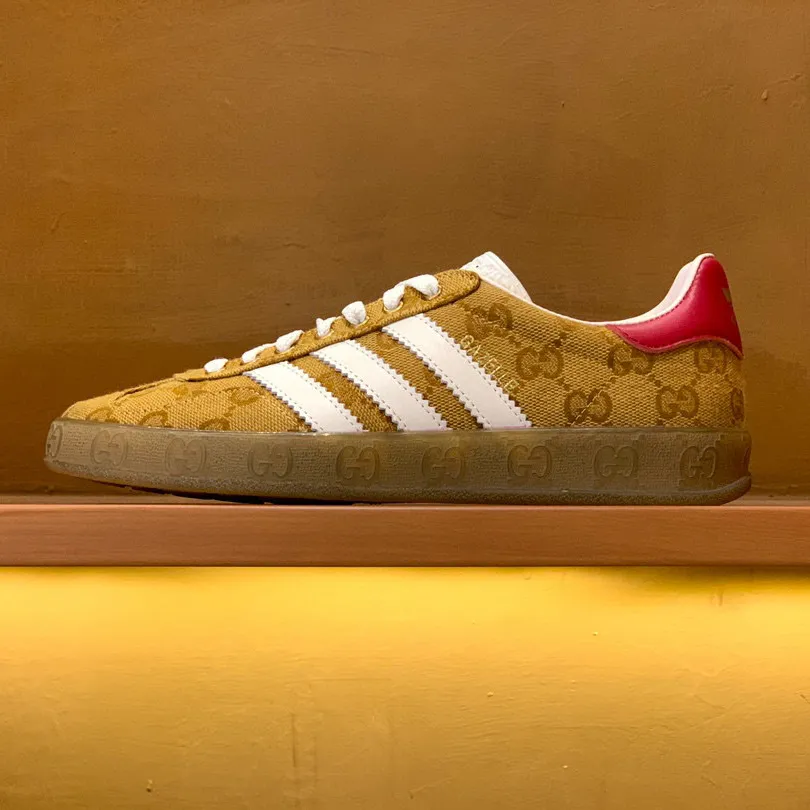 GG x AD Gazelle 'GG Monogram' Shoes Sneakers – nk0004921 - Image 4