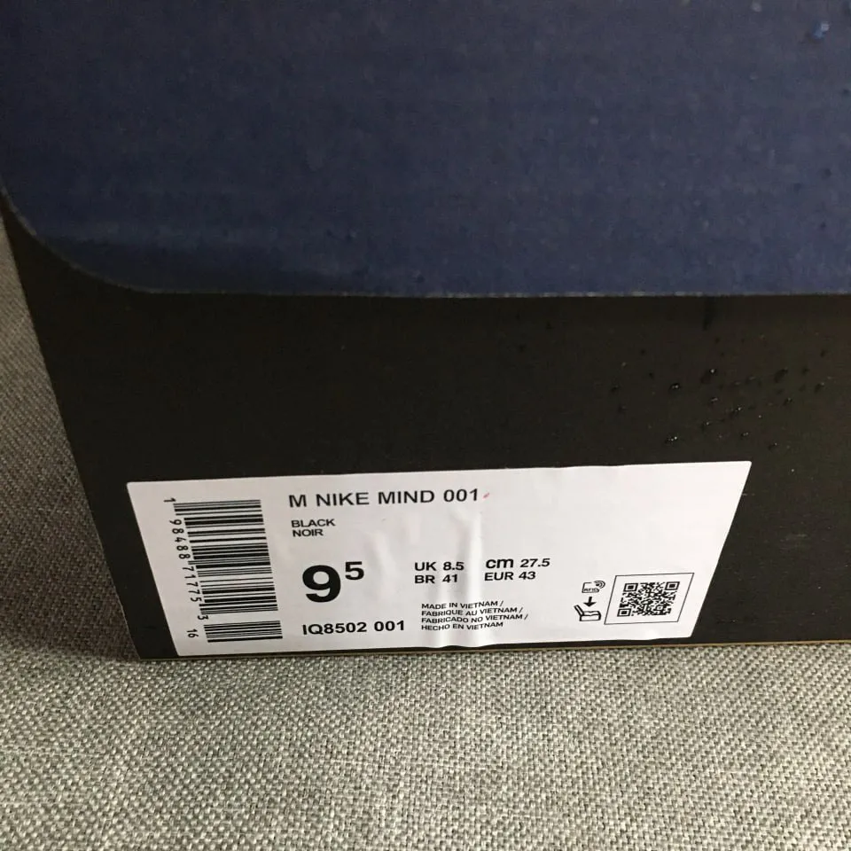 Mind 001 x Fragment 'Black' Shoes Sneakers - nk0005022 - Image 13