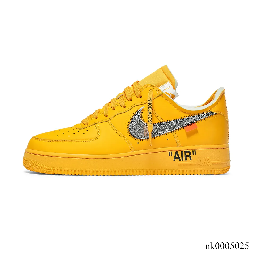 AF 1 Low OW ICA University Gold Shoes Sneakers - nk0005026 - Image 2