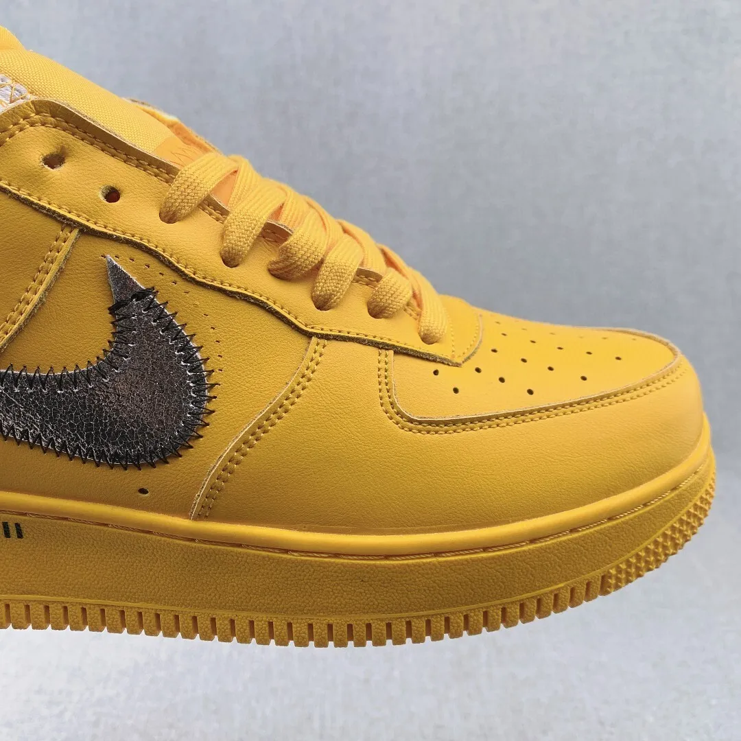 AF 1 Low OW ICA University Gold Shoes Sneakers - nk0005026 - Image 6