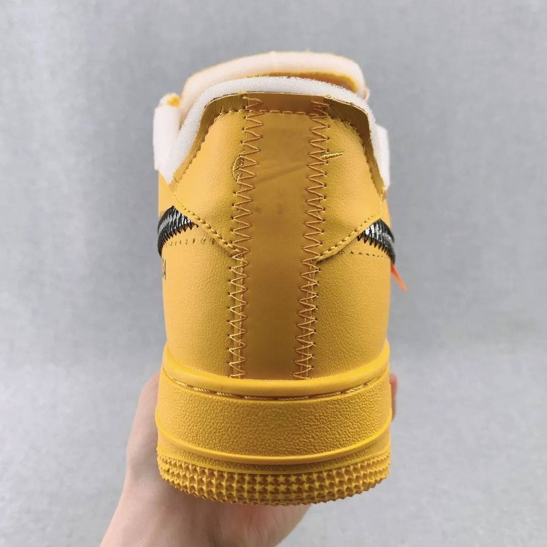 AF 1 Low OW ICA University Gold Shoes Sneakers - nk0005026 - Image 9