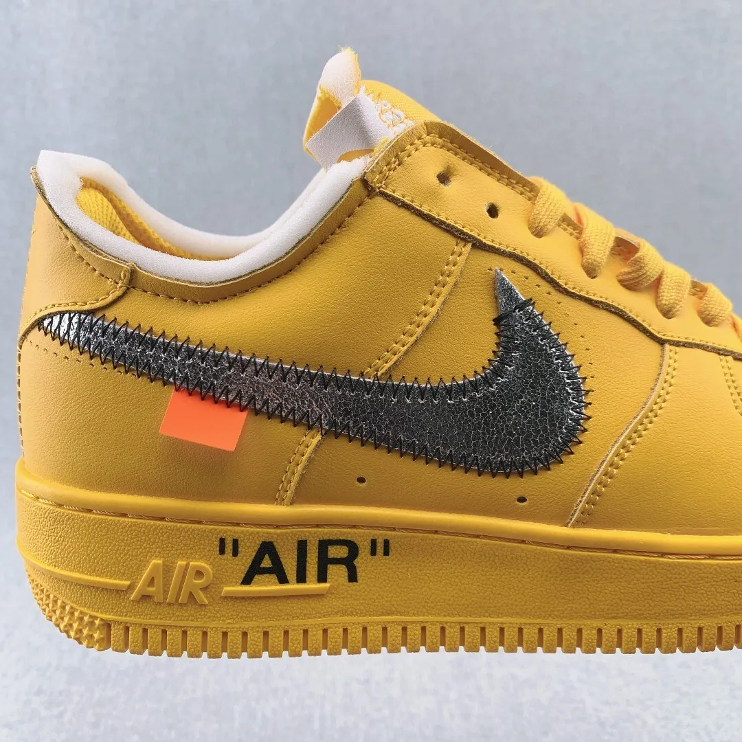 AF 1 Low OW ICA University Gold Shoes Sneakers - nk0005026 - Image 10
